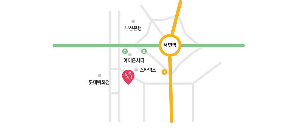 오시는 길 약도